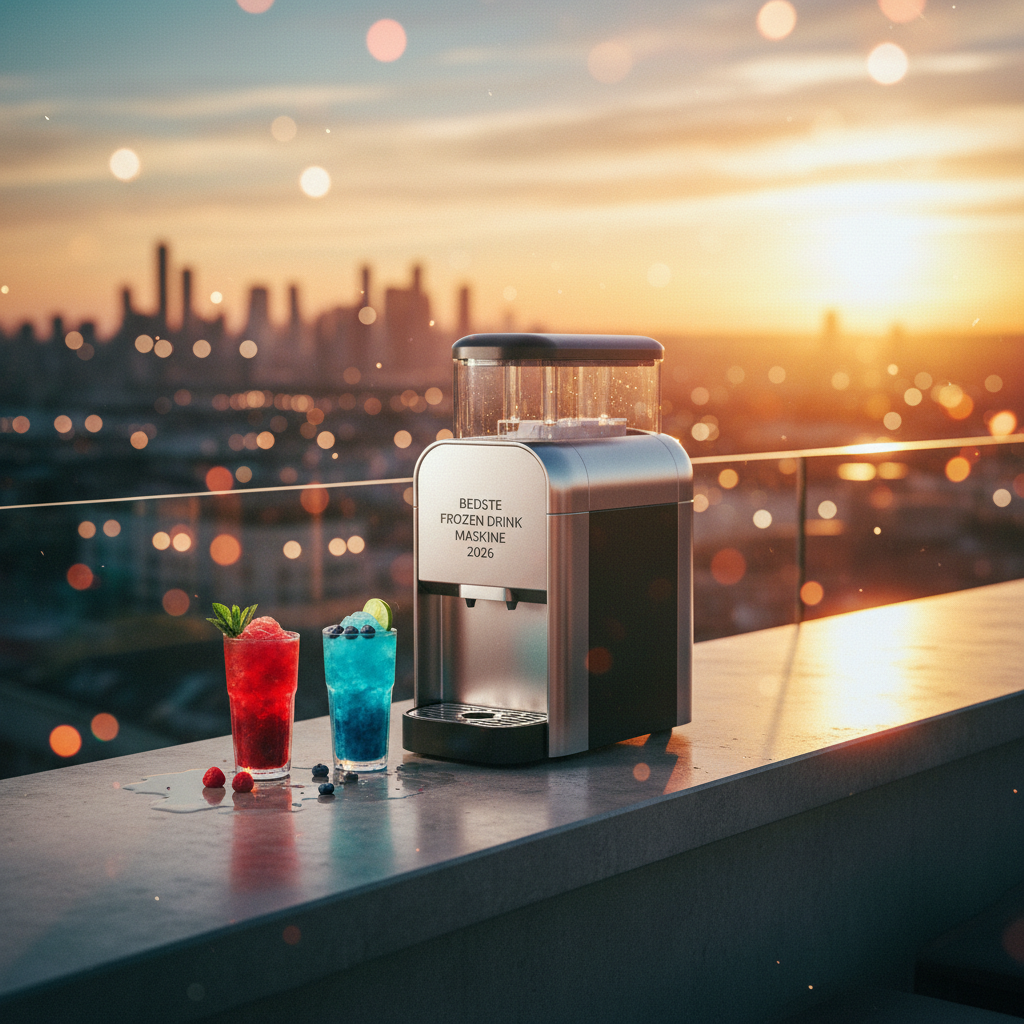 Bedste Frozen Drink Maskine 2026: Den ultimative guide til sommerens kølige fornøjelser