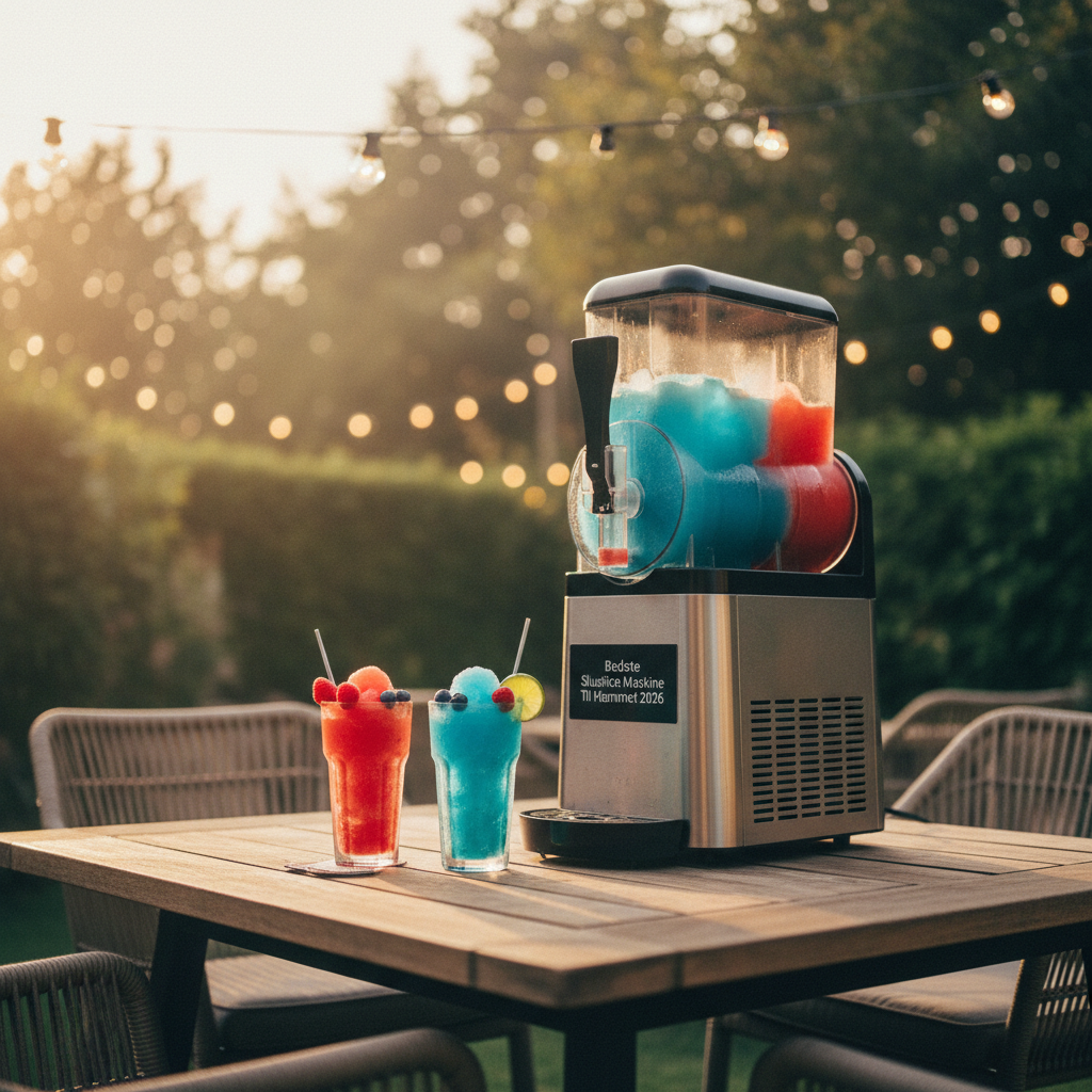 Bedste Slushice Maskine Til Hjemmet 2026 – Test af favoritterne