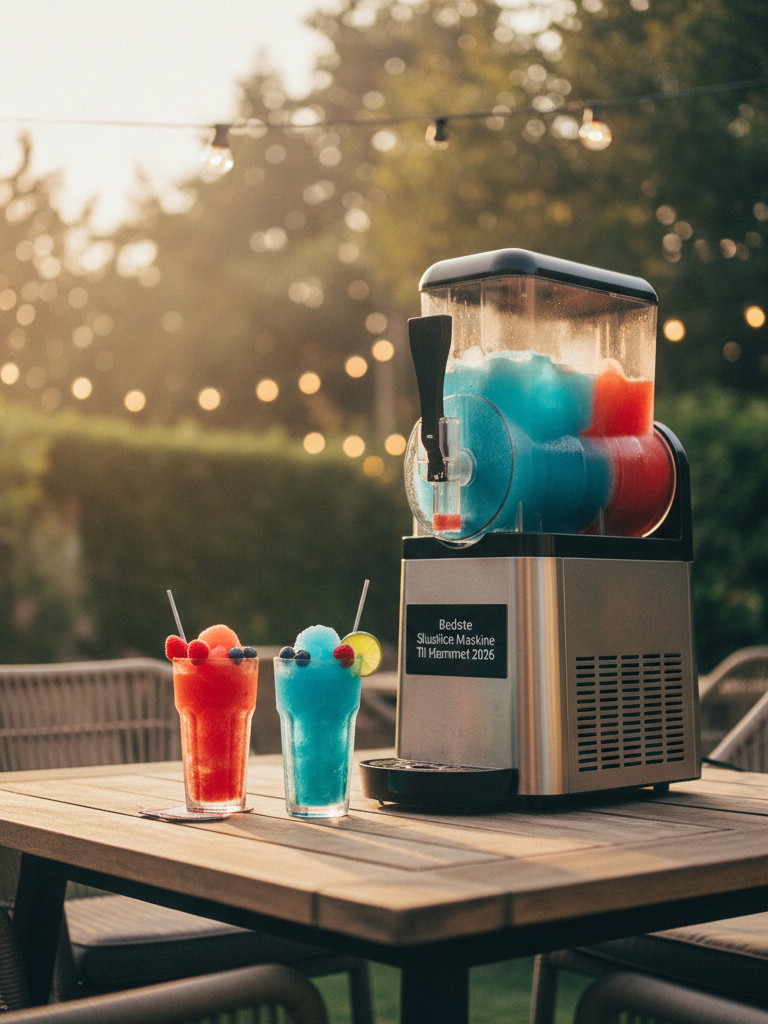 Bedste Slushice Maskine Til Hjemmet 2026 – Test af favoritterne